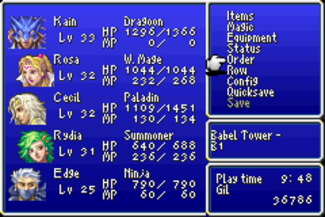 Final Fantasy IV Advance