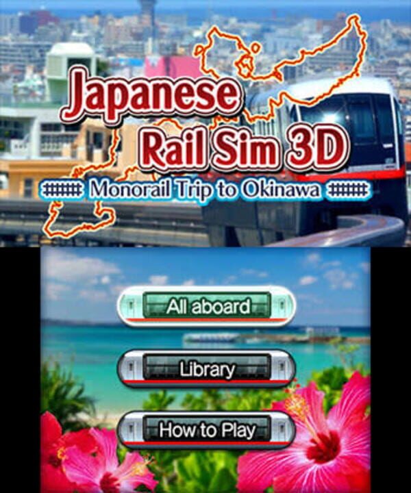 Japanese Rail Sim 3D Monorail Trip to Okinawa