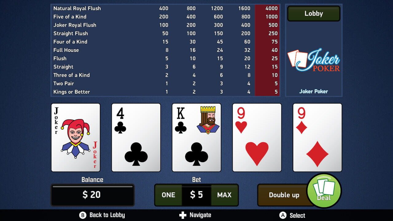 Joker Poker: Video Poker