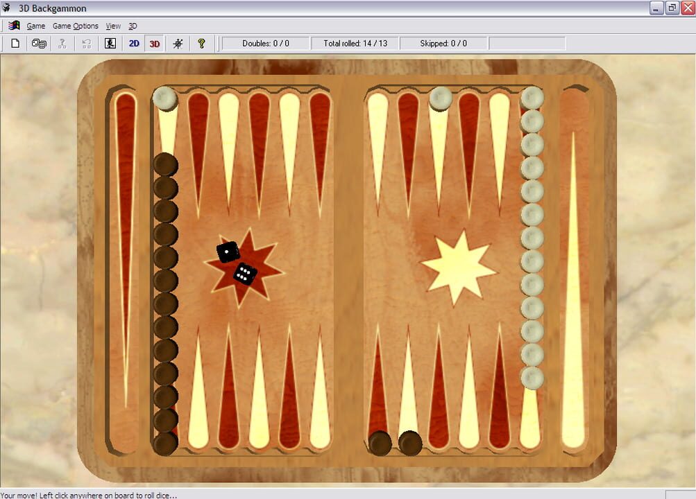 Backgammon 3D