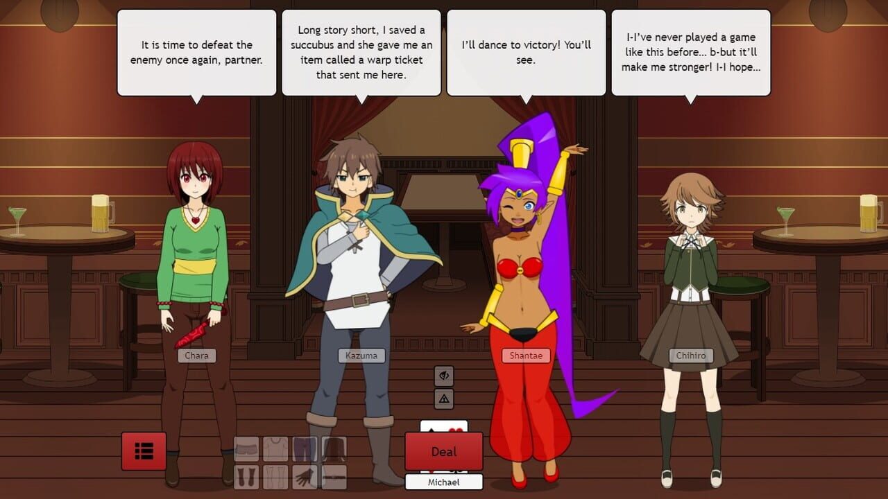 Strip Poker Night at the Inventory