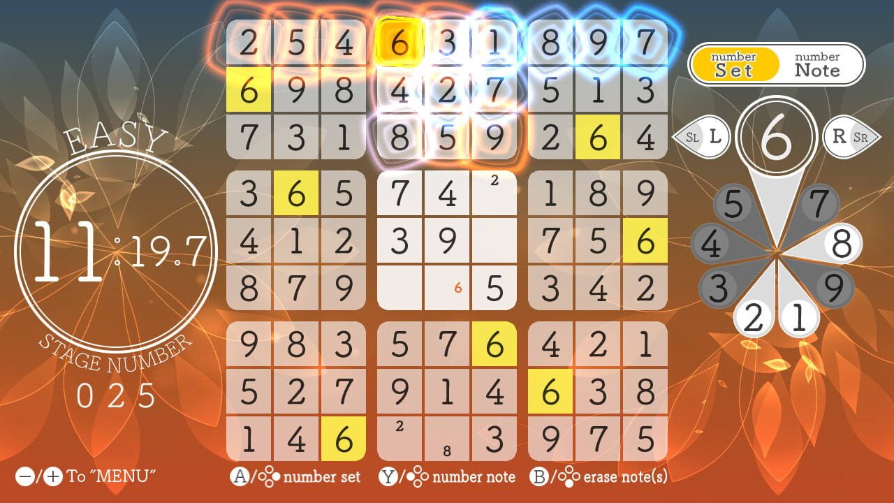 Sudoku Relax 3 Autumn Leaves