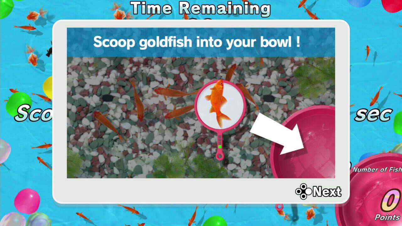 Catch ‘Em! Goldfish Scooping