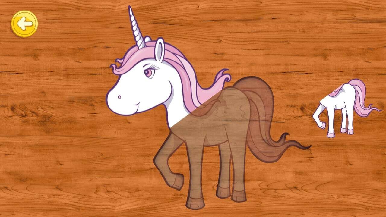 Animal Learning Puzzle for Toddlers and Kids