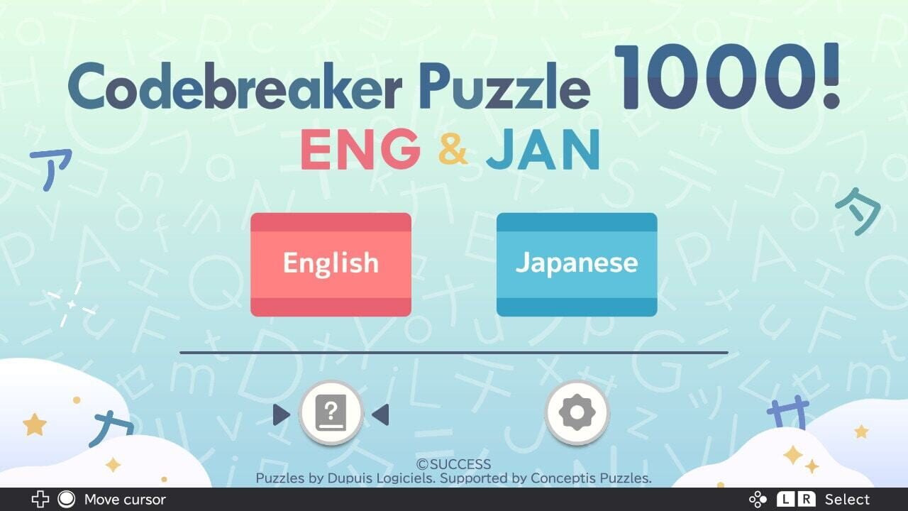 Codebreaker Puzzle 1000! ENG & JAN