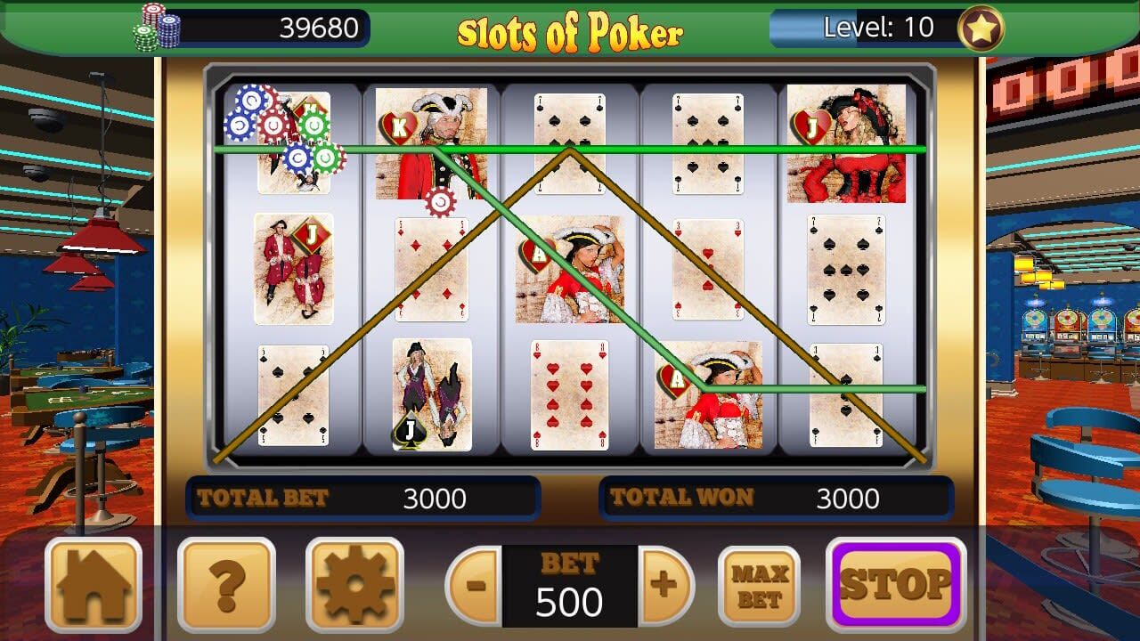Slots of Poker at Aces Casino