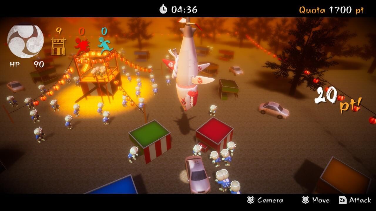 Shark Copter vs. Zombie Dancers