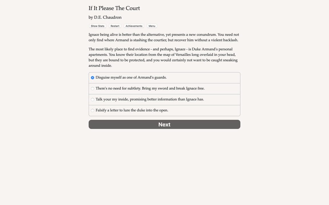 If It Please the Court