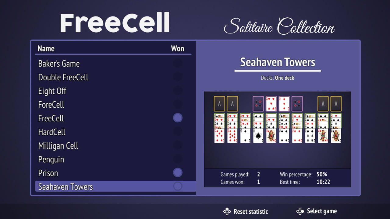 FreeCell Solitaire Collection