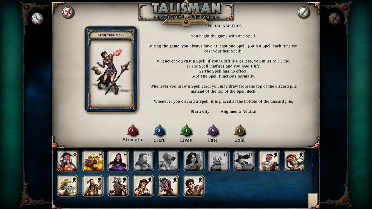 Talisman: Digital Edition – Apprentice Mage