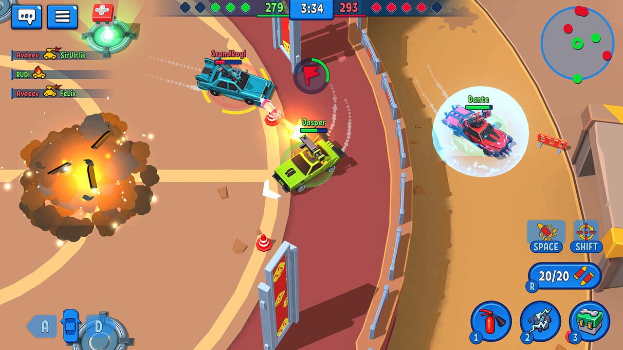 Rage of Car Force: Car Crashing Games