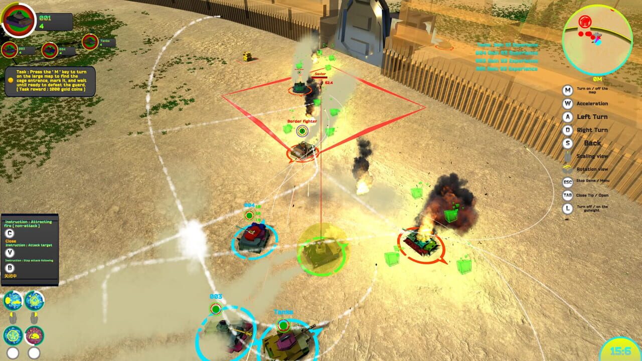 Mecha and Tank Fighting