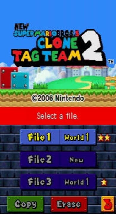 New Super Mario Bros. 5: Clone Tag Team 2
