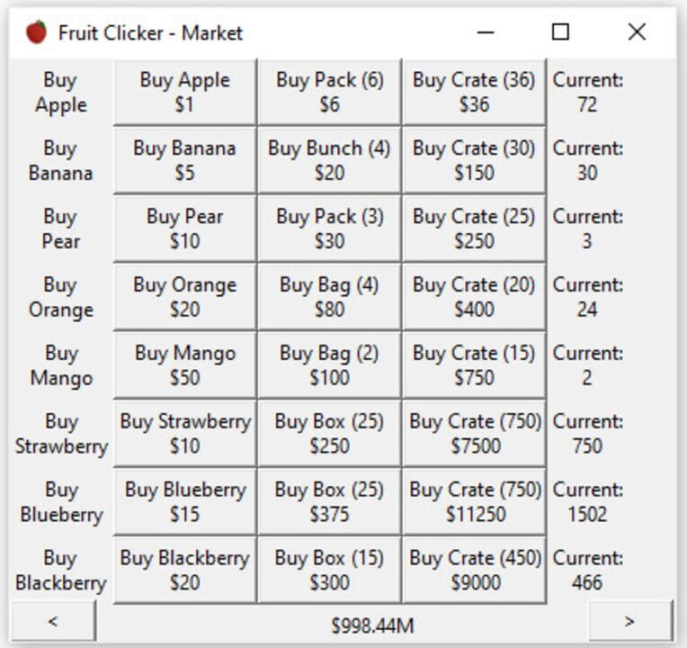 Fruit Clicker