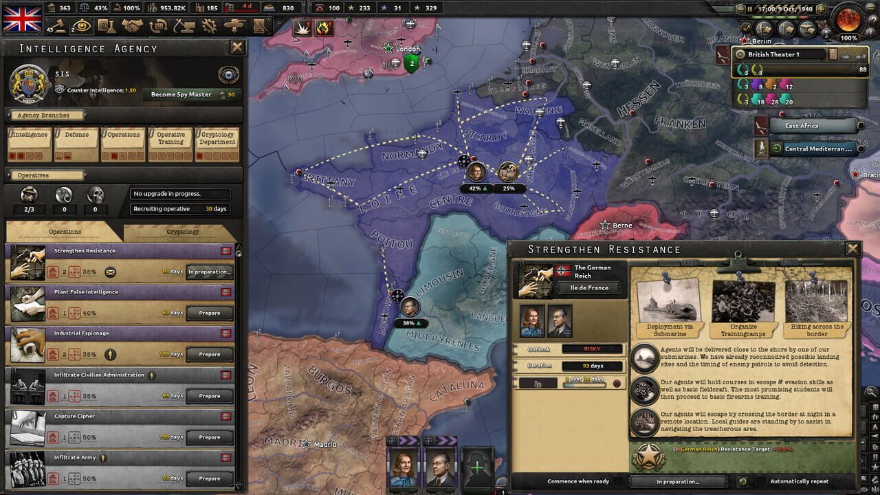 Hearts of Iron IV: La Résistance