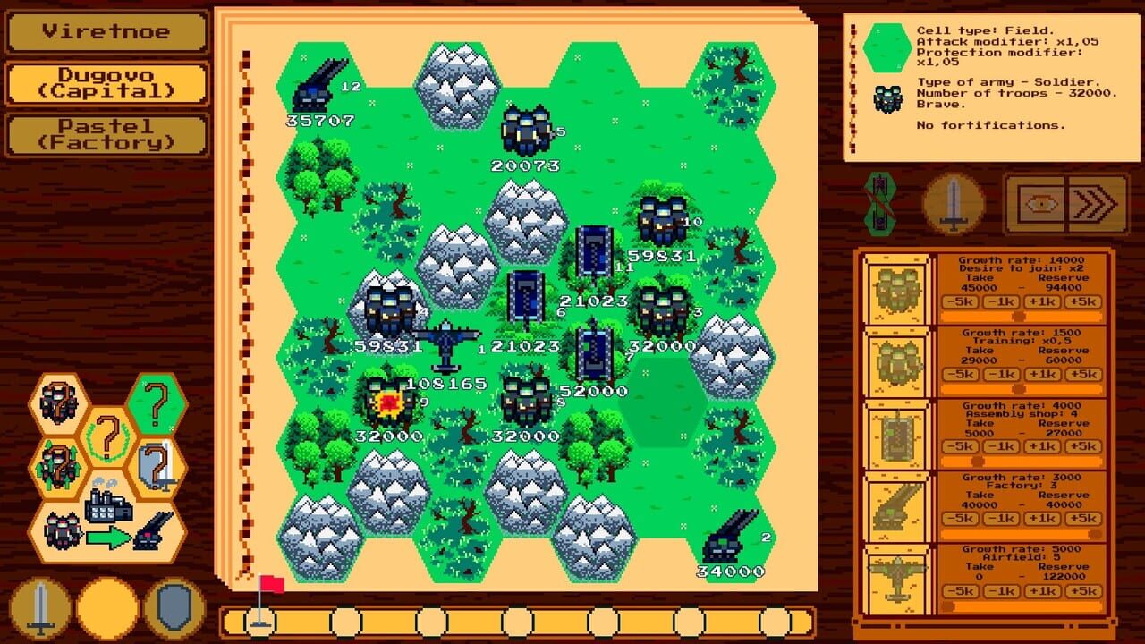 Generals. Positional Warfare