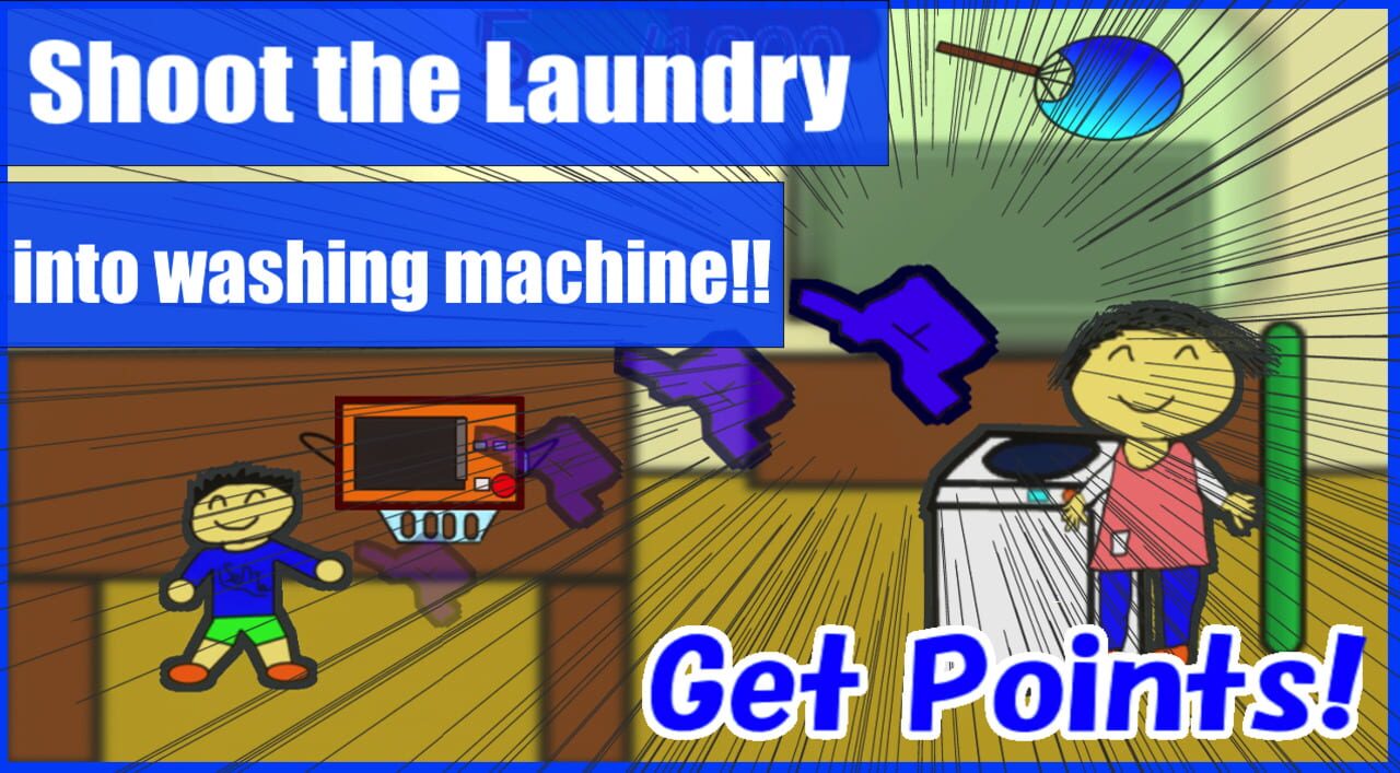Crazy! Laundry Game: Don’t Hit Mom With Dangerous