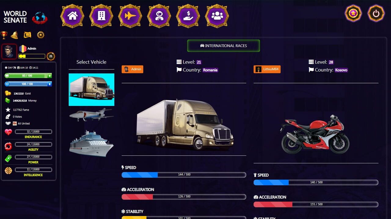 World Senate Game – Free Online Multiplayer Game
