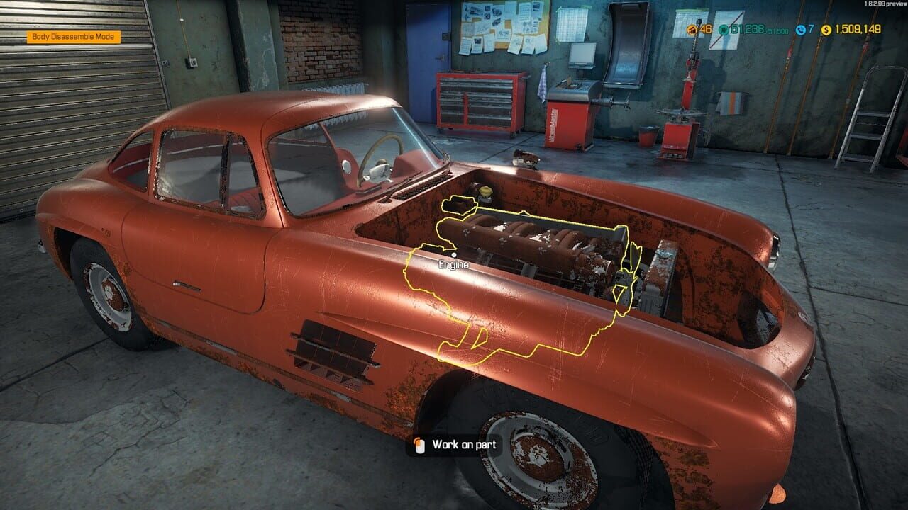 Car Mechanic Simulator 2018: Mercedes-Benz