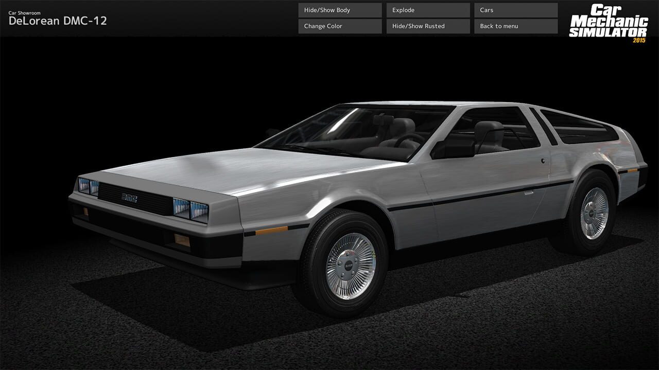 Car Mechanic Simulator 2015: DeLorean