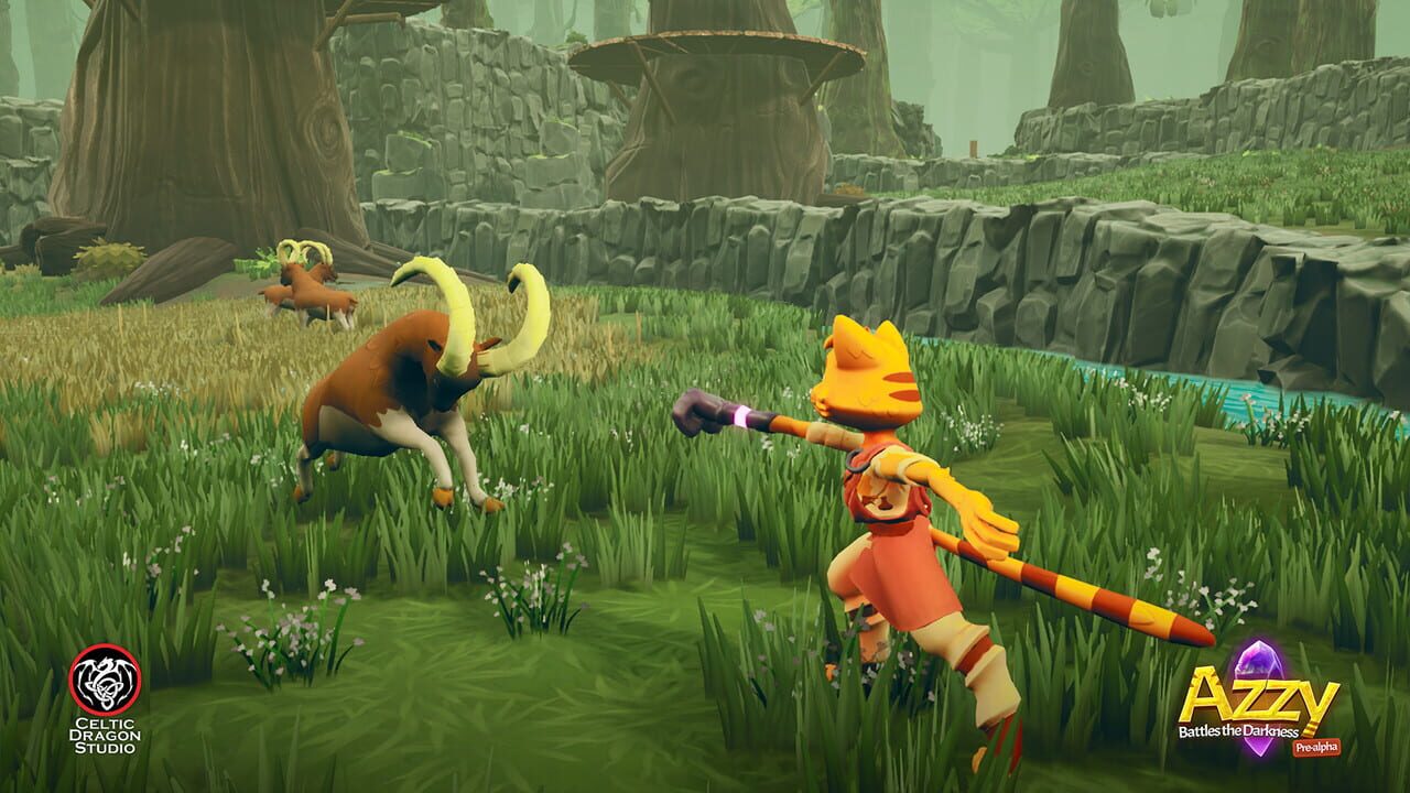 Azzy Battles the Darkness