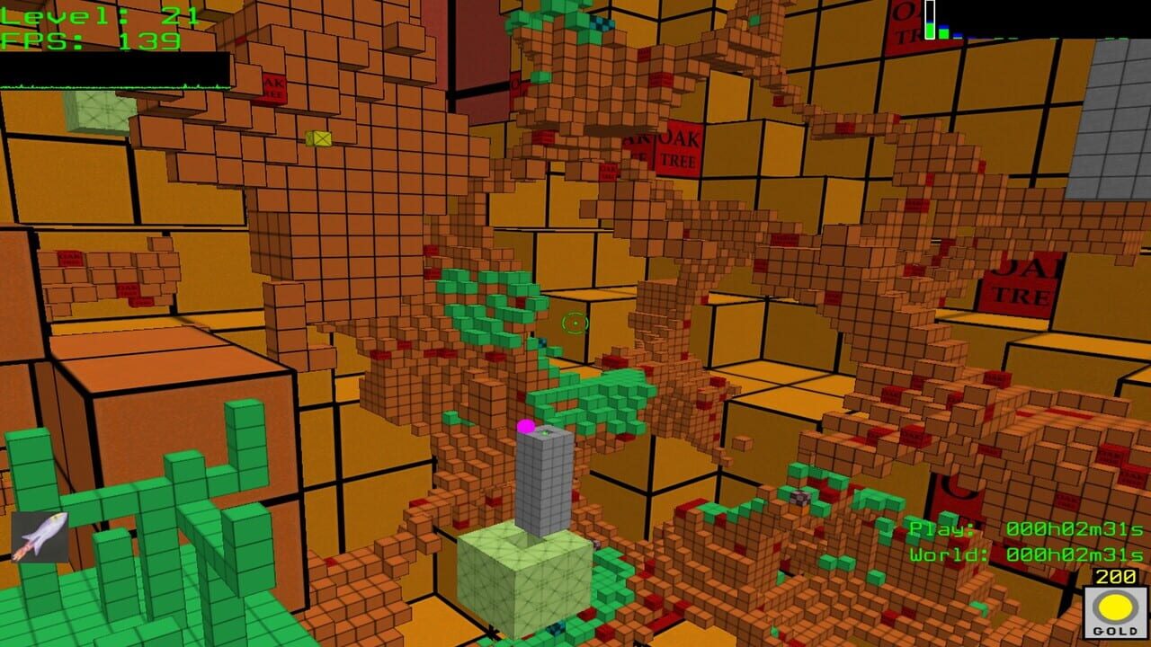 Fractal Block World