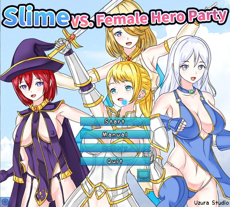 Slime VS. Female Hero Party