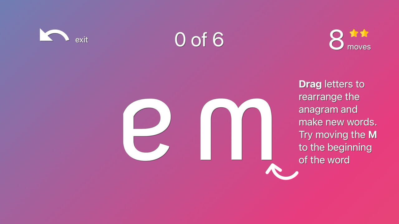 Anagraphs: An Anagram Game With a Twist