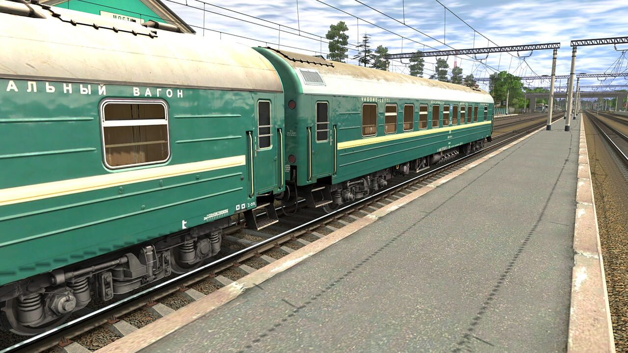 Trainz Railroad Simulator 2019: RZD-UZ-RIC Wagons