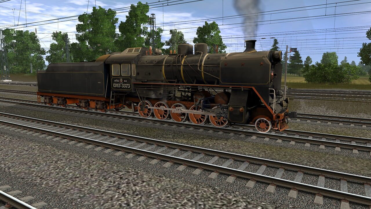 Trainz Railroad Simulator 2019: CO17-3373 Russian Loco and Tender