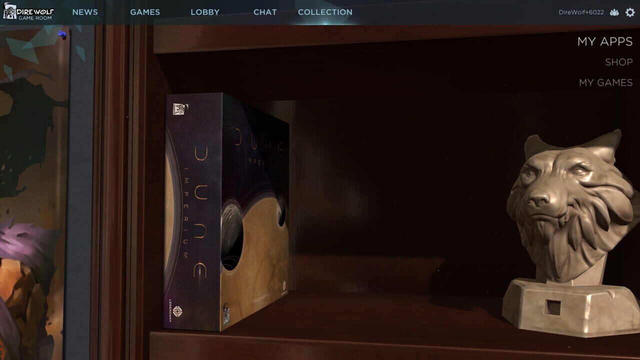 Dire Wolf Game Room