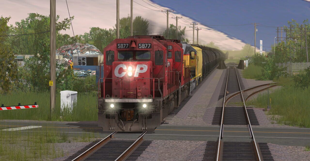 Trainz Railroad Simulator 2019: CP SD40-2 #5865-5879 Dual Flags