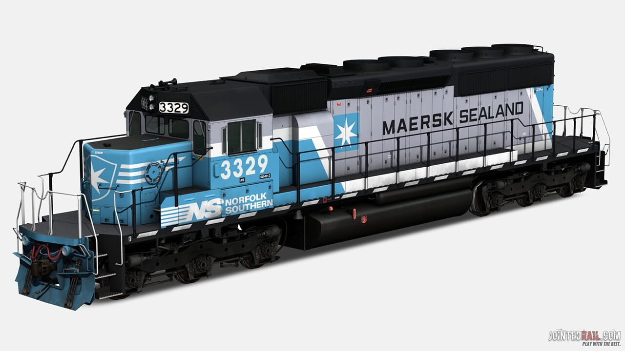 Trainz Railroad Simulator 2019: EMD SD40-2 – Maersk