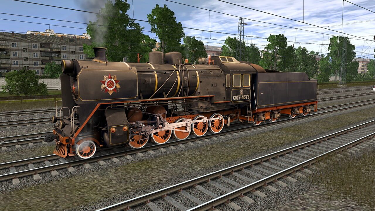 Trainz Railroad Simulator 2019: CO17-4373 Russian Loco and Tender