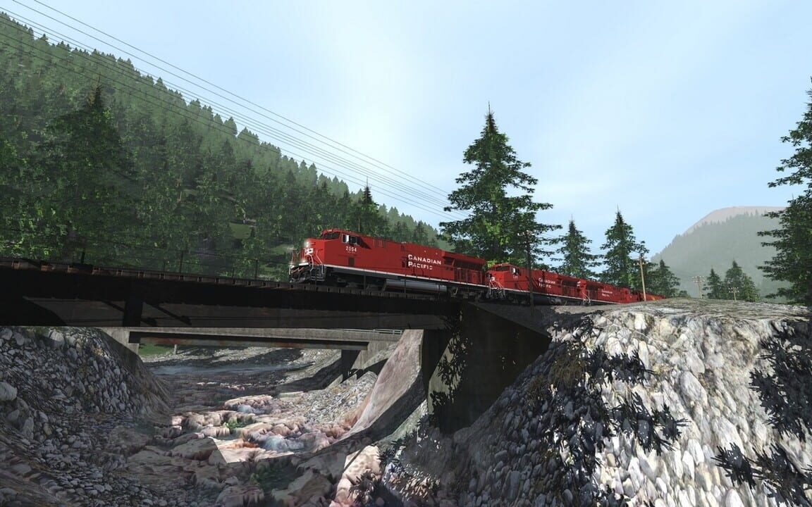 Trainz Railroad Simulator 2019: Canadian Rocky Mountains Viktor Lake to Ross Peak and Glacier