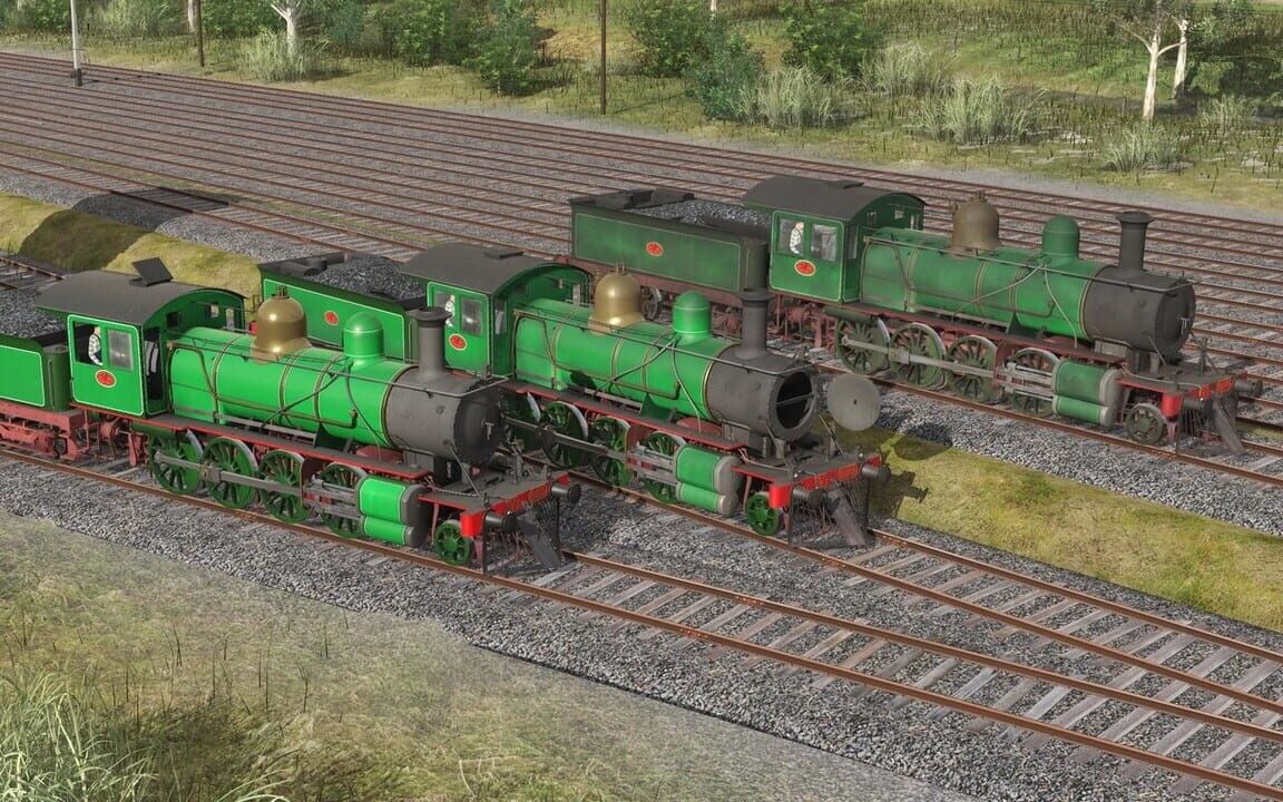 Trainz Railroad Simulator 2019: Victorian Railways V Class 2 Tone Green