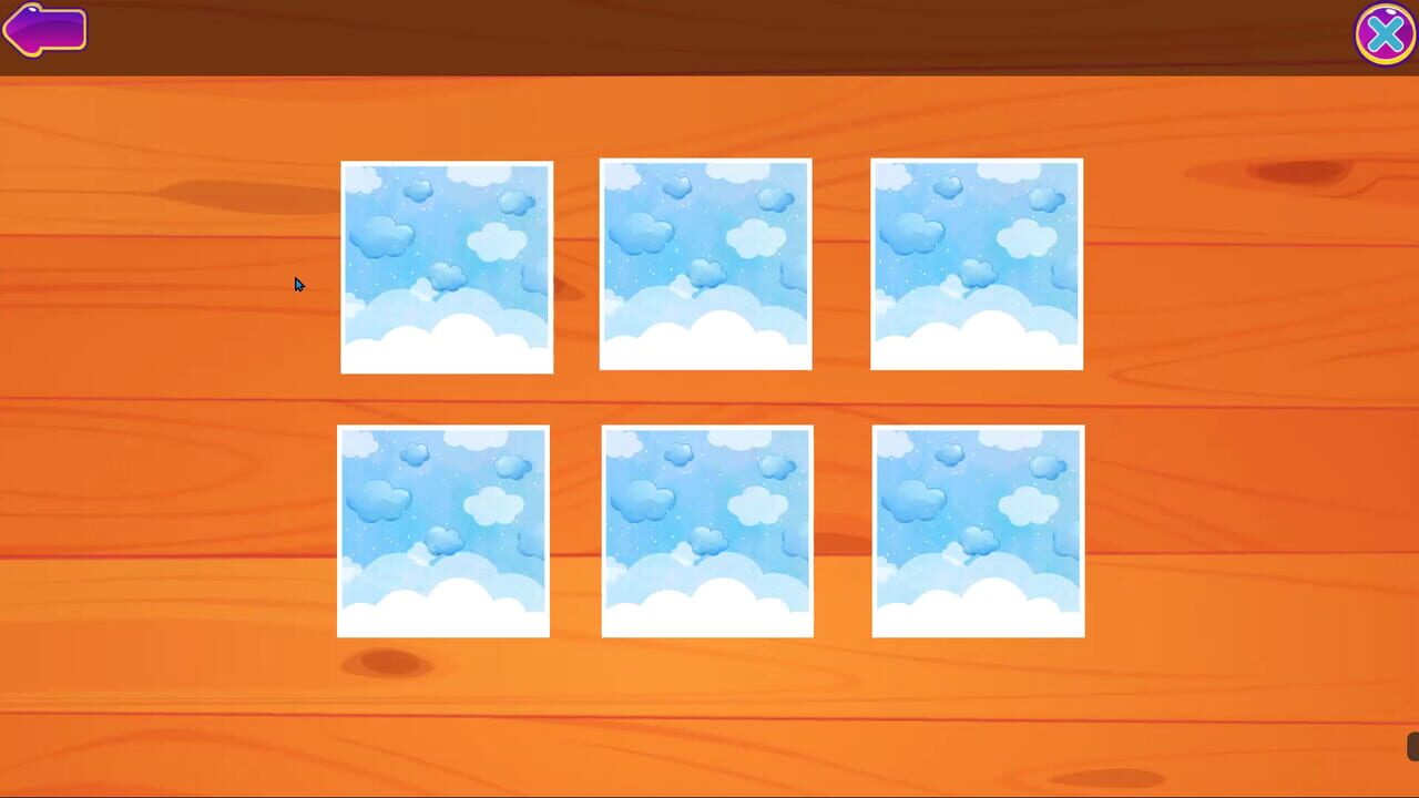 Cute Animals Memory Card Game