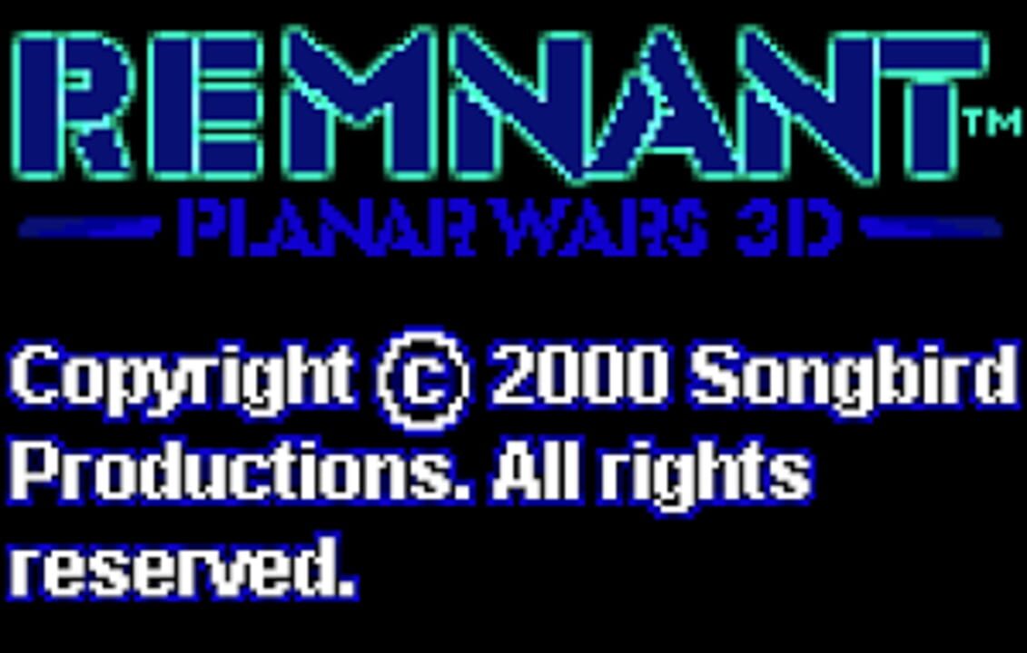 Remnant: Planar Wars 3D
