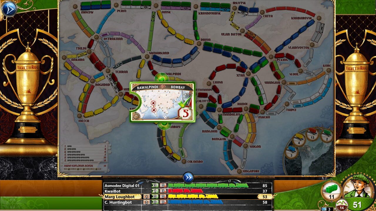 Ticket to Ride: Legendary Asia