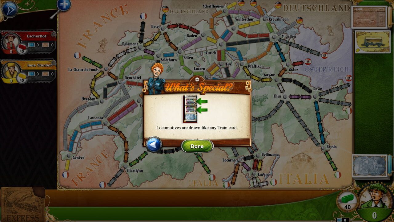 Ticket to Ride: Switzerland