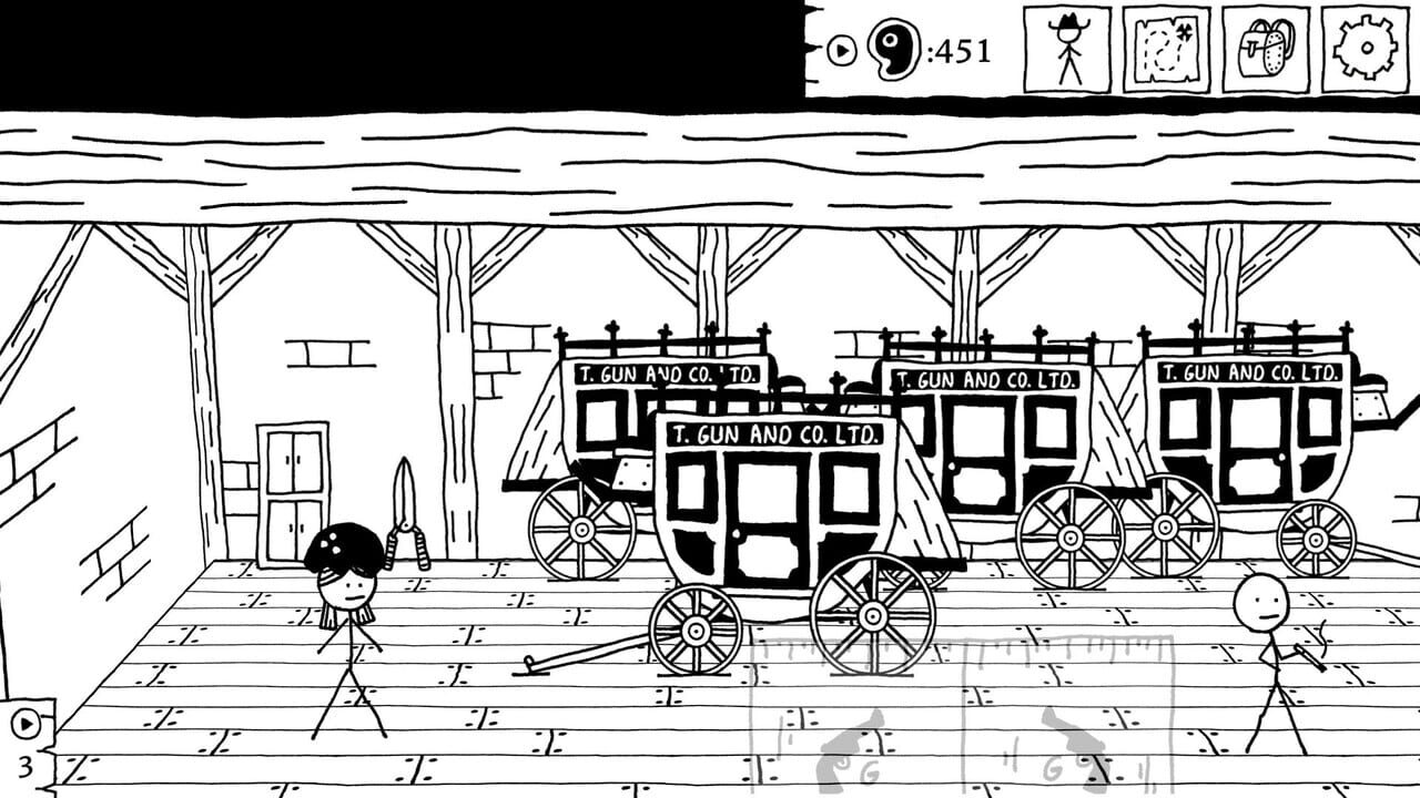 West of Loathing: Reckonin’ at Gun Manor