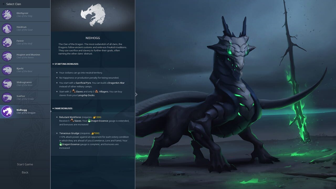 Northgard: Nidhogg, Clan of the Dragon