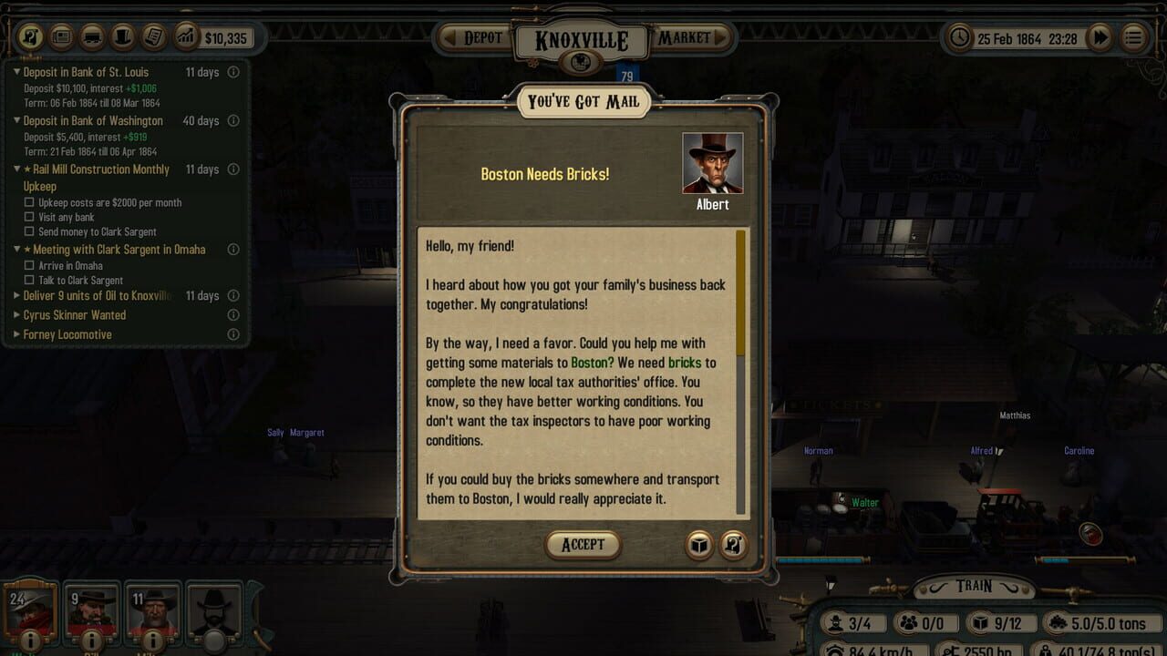 Bounty Train: New West