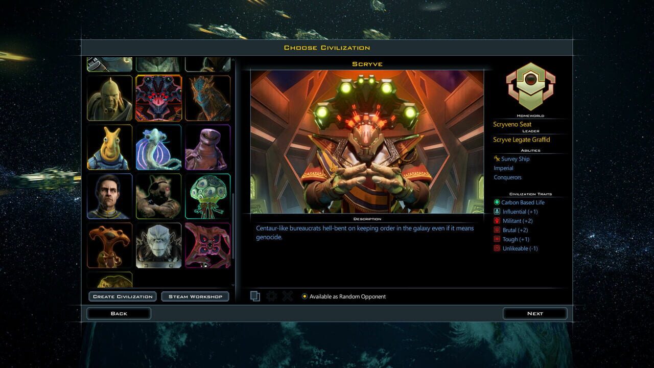 Galactic Civilizations III: Villains of Star Control