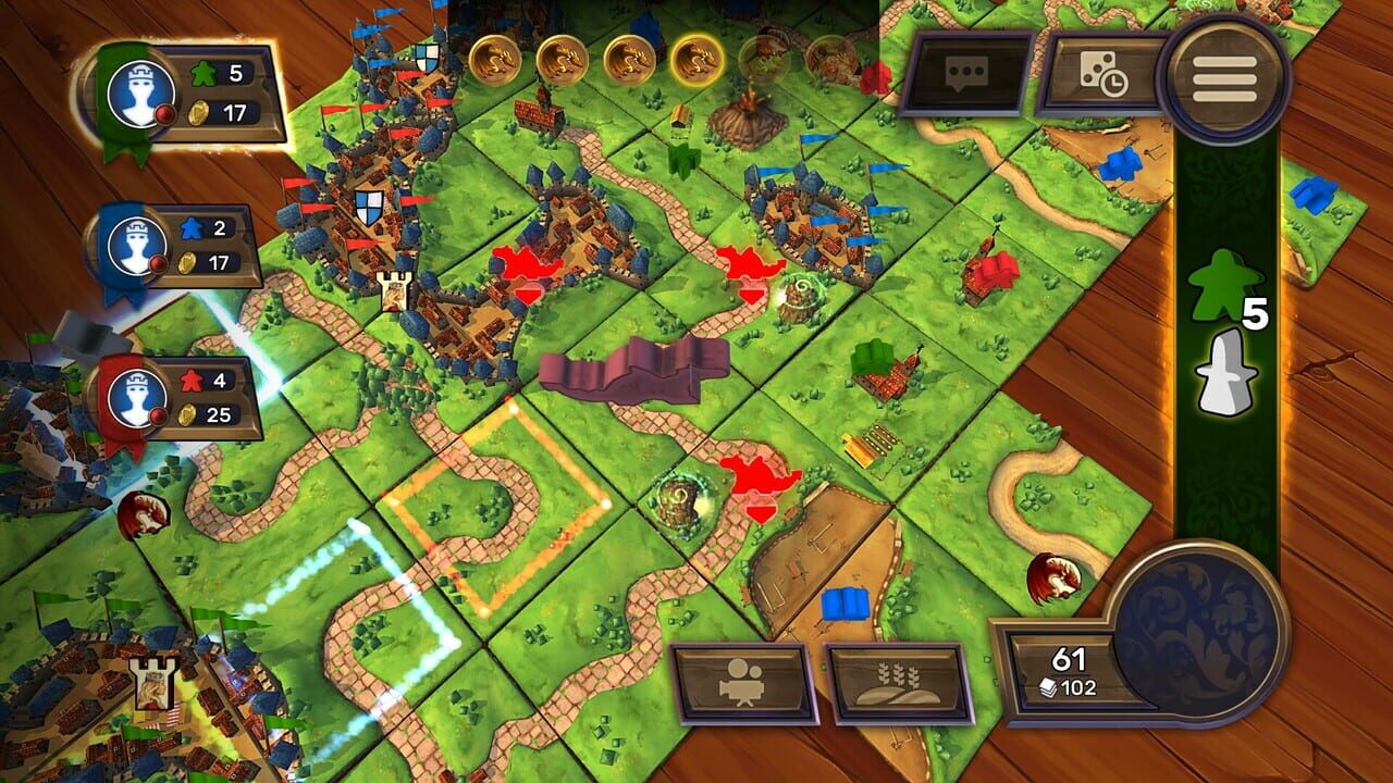 Carcassonne: The Official Board Game – The Princess & the Dragon