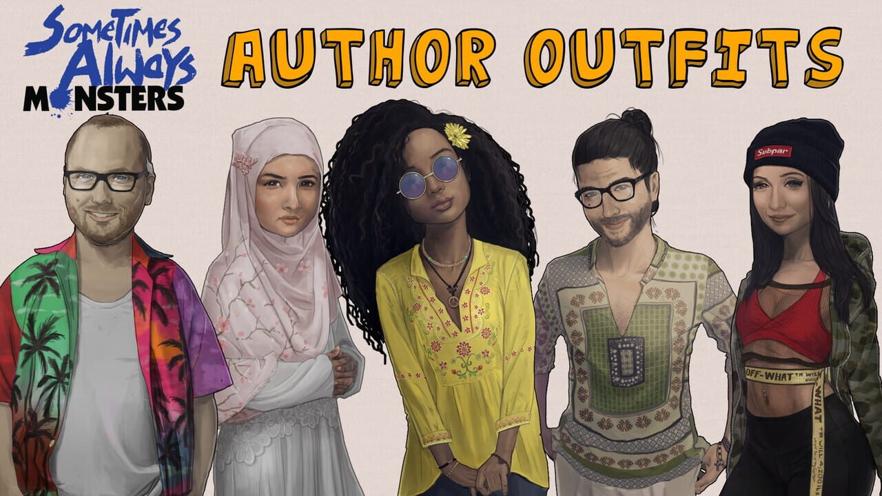 Sometimes Always Monsters: Author Outfits