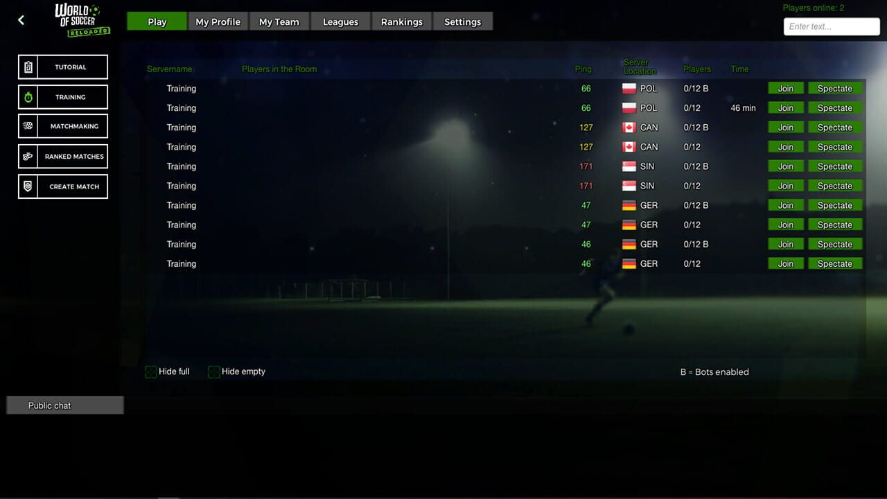 World of Soccer Reloaded