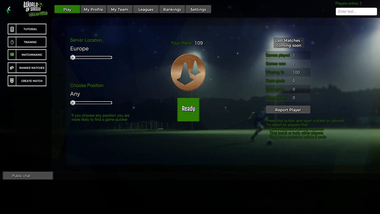 World of Soccer Reloaded