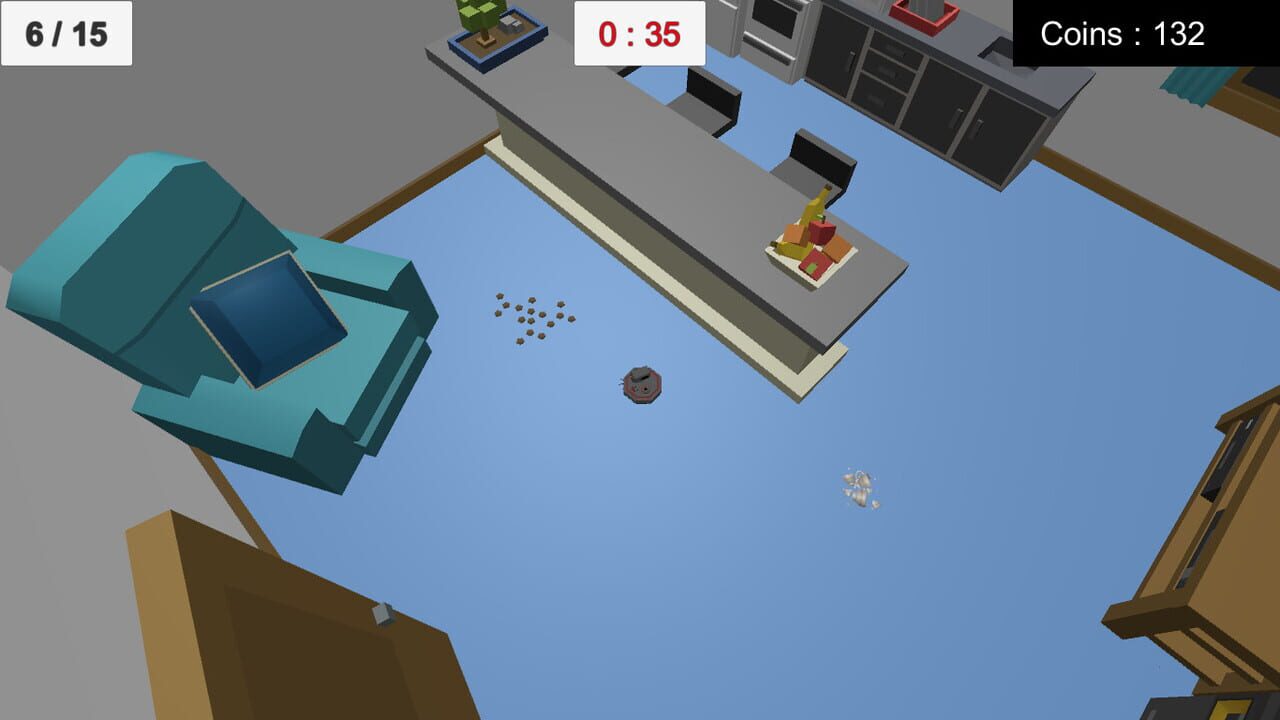 Aggressive Robot Vacuum