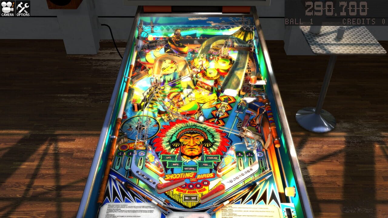 Zaccaria Pinball: Shooting the Rapids